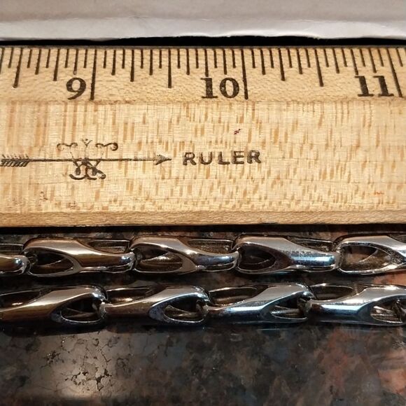 Givenchy Silver Chain Necklace...New - Picture 7 of 8